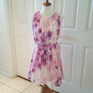 Jennifer Lopez Size 10 Summer Dress Pleated Top